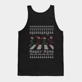 Abbey Road Ugly Christmas Model Tank Top